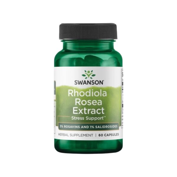 Rhodiola Rosea Extract Swanson 60 Caps