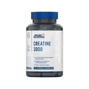 Creatine Monohydrate 3000 Applied Nutrition New 120 Capsules