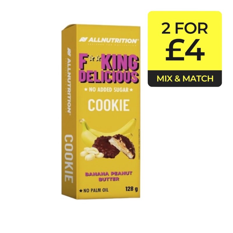 Banana Peanut Butter Fitking Delicious Cookie Allnutrition 128g