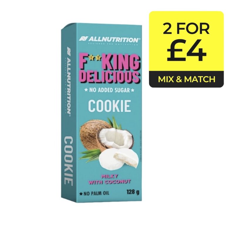 Milky With Coconut Fitking Delicious Cookie Allnutrition 128g