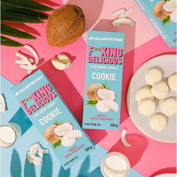 Milky With Coconut Fitking Delicious Cookie Allnutrition Info 128g