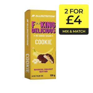 Banana Peanut Butter Fitking Delicious Cookie Allnutrition 128g