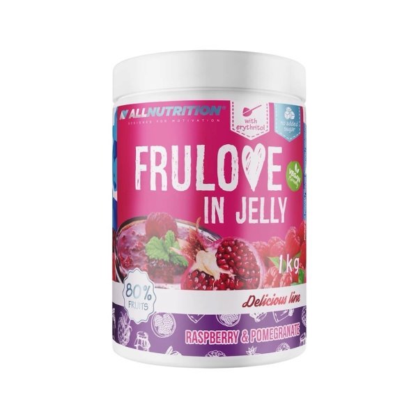Raspberry Pomegranate Frulove In Jelly Allnutrition 1kg Raspberry Pomegranate Frulove In Jelly Allnutrition 1kg