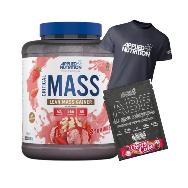 Applied Nutrition Critical Mass T Shirt Abe Preworkout