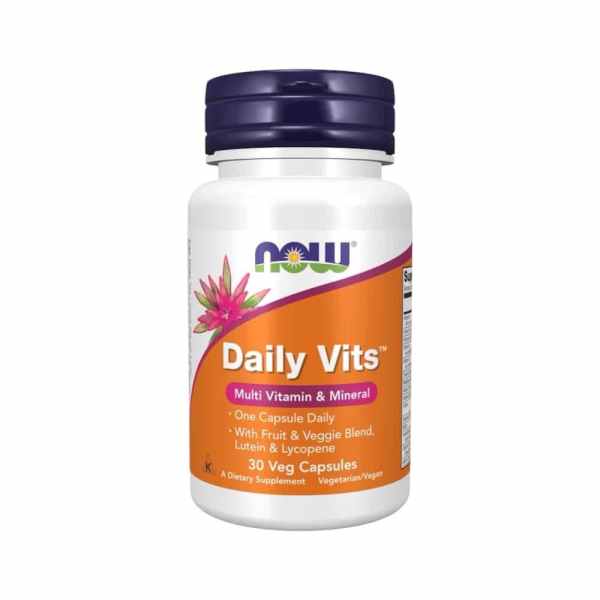Daily Vits Now Foods Multivitamins 30 Veg Caps Daily Vits Now Foods Multivitamins 30 Veg Caps