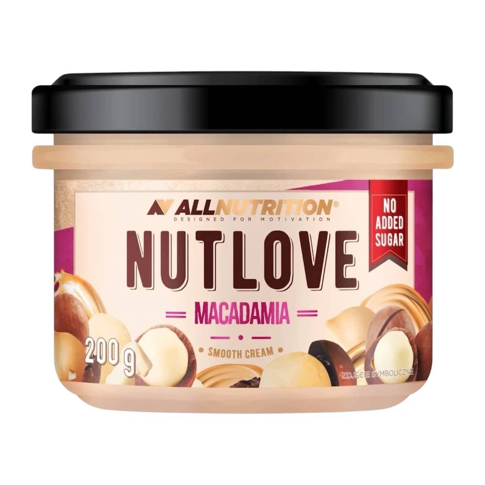 Nutlove Macadamia Smooth Cream Allnutrition 200g Nutlove Macadamia Smooth Cream Allnutrition 200g