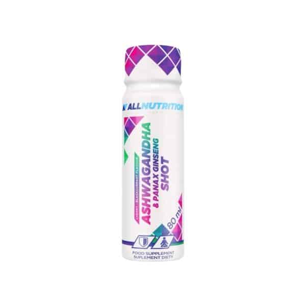 Ashwagandga Panax Ginseng Shot Allnutrition 80ml