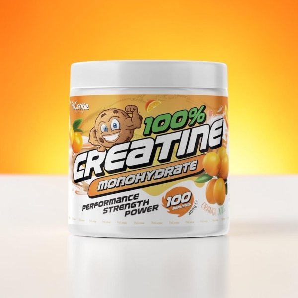 Orange Creatine Monohydrate Fitcookie New 400g