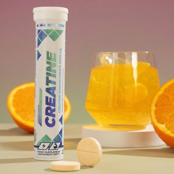 Creatine Orange Allnutrition Effervescent Tablets 20