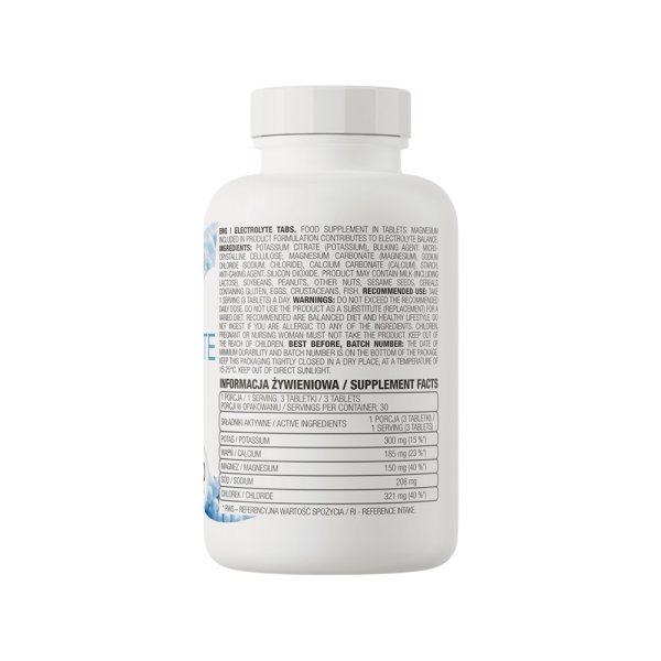 Electrolyte Ostrovit Info 90 Tabs