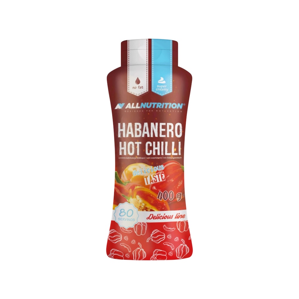 Habanero Hot Chilli Sauce Allnutrition 400g