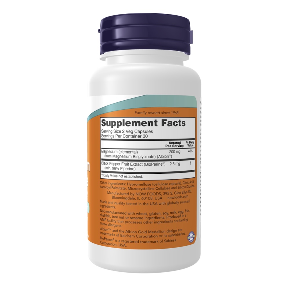 Magnesium Glycinate Now Foods