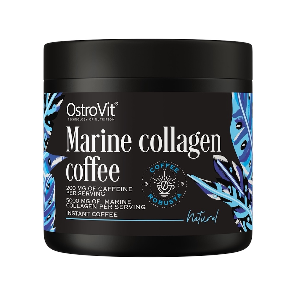 Marine Collagen Coffee Natural Ostrovit 150g Marine Collagen Coffee Natural Ostrovit 150g
