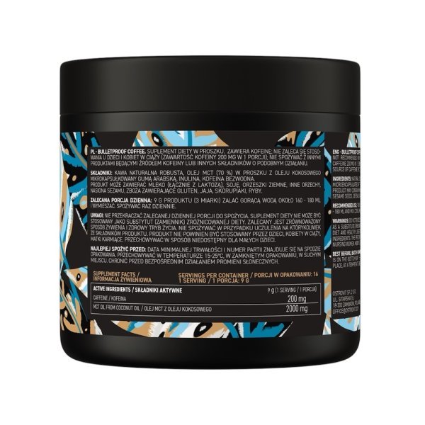 Natural Bulletproof Coffee Ostrovit Info 150g