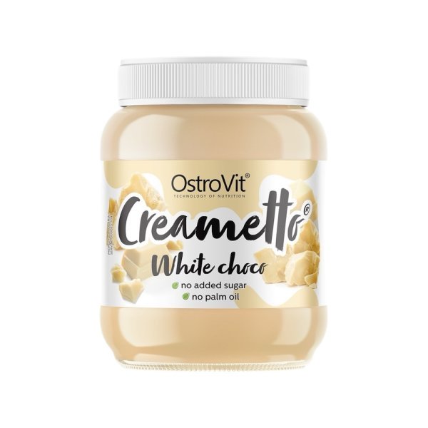 White Choco Creametto Spread Chocolate Ostrovit 350g