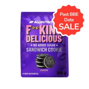 Asd Cocoa Sandwich Cookie Fitking Delicious Allnutrition Sale 200g