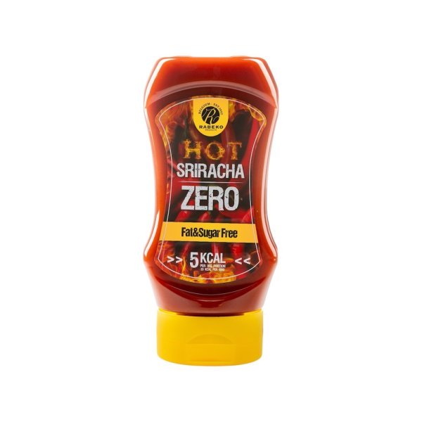 Hot Sriracha Rabeko Zero Fat Sugar Sauce 350ml Hot Sriracha Rabeko Zero Fat Sugar Sauce 350ml