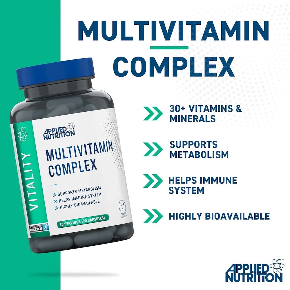 Multivitamin Complex Applied Nutrition New Info1 90 Capsules