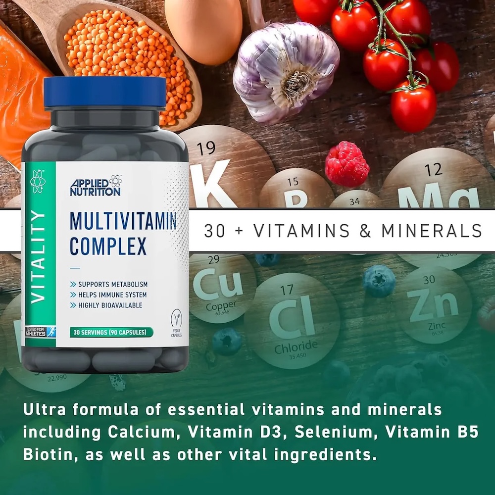 Multivitamin Complex Applied Nutrition New Info2 90 Capsules