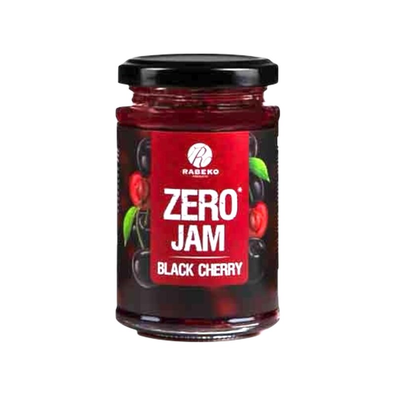 Black Cherry Rabeko Zero Jam 225g