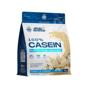 Vanilla Cream 100% Casein Night Time Protein Applied Nutrition New 900g
