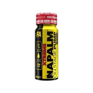 Kiwi Strawberry Napalm On Stage Pump Preworkout Shot Fa Fitness Authority 60ml