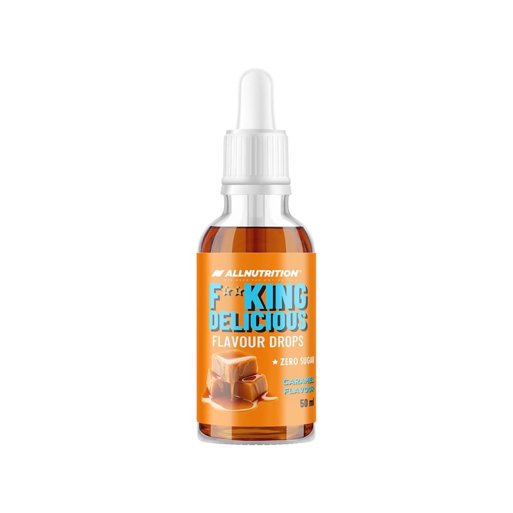 Caramel Fitking Delicious Flavour Drops Allnutrition 50ml Caramel Fitking Delicious Flavour Drops Allnutrition 50ml