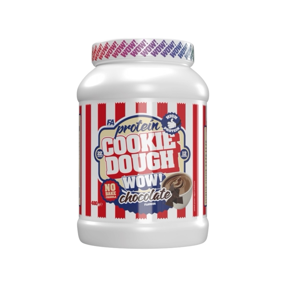Chocolate Wow Cookie Dough Protein Fa Fitness Authority 480g Chocolate Wow Cookie Dough Protein Fa Fitness Authority 480g