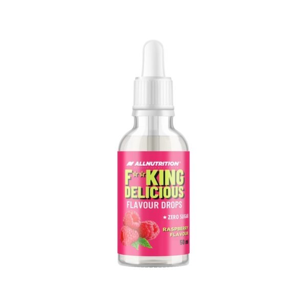 Raspberry Fitking Delicious Flavour Drops Allnutrition 50ml