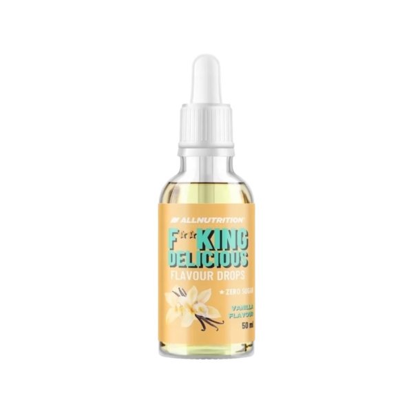 Vanilla Fitking Delicious Flavour Drops Allnutrition 50ml Vanilla Fitking Delicious Flavour Drops Allnutrition 50ml