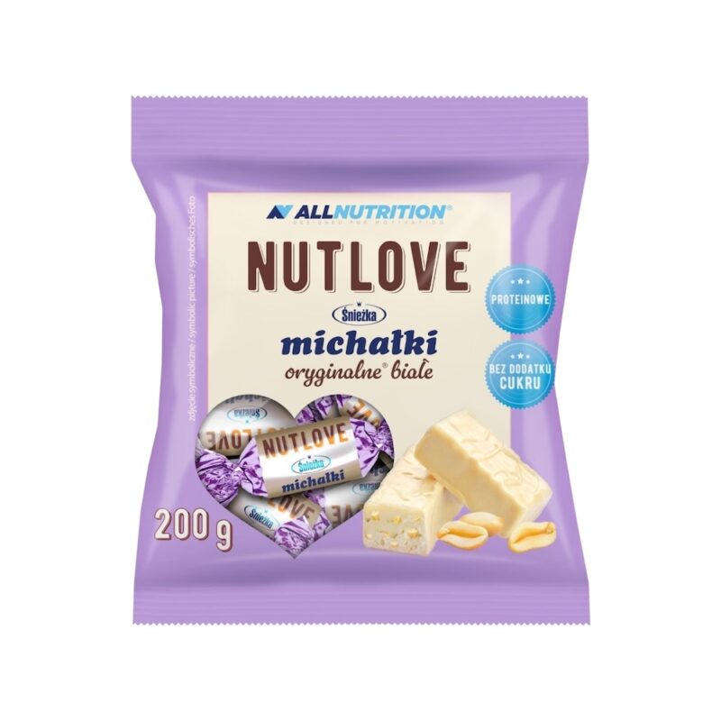 Michalki Michałki Orginalne Biale Białe Nutlove Allnutrition 200g