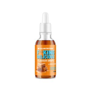 Caramel Fitking Delicious Flavour Drops Allnutrition 50ml
