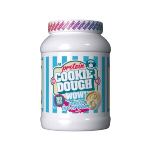 Vanilla Ice Cream Wow Cookie Dough Protein Fa Fitness Authority 1kg