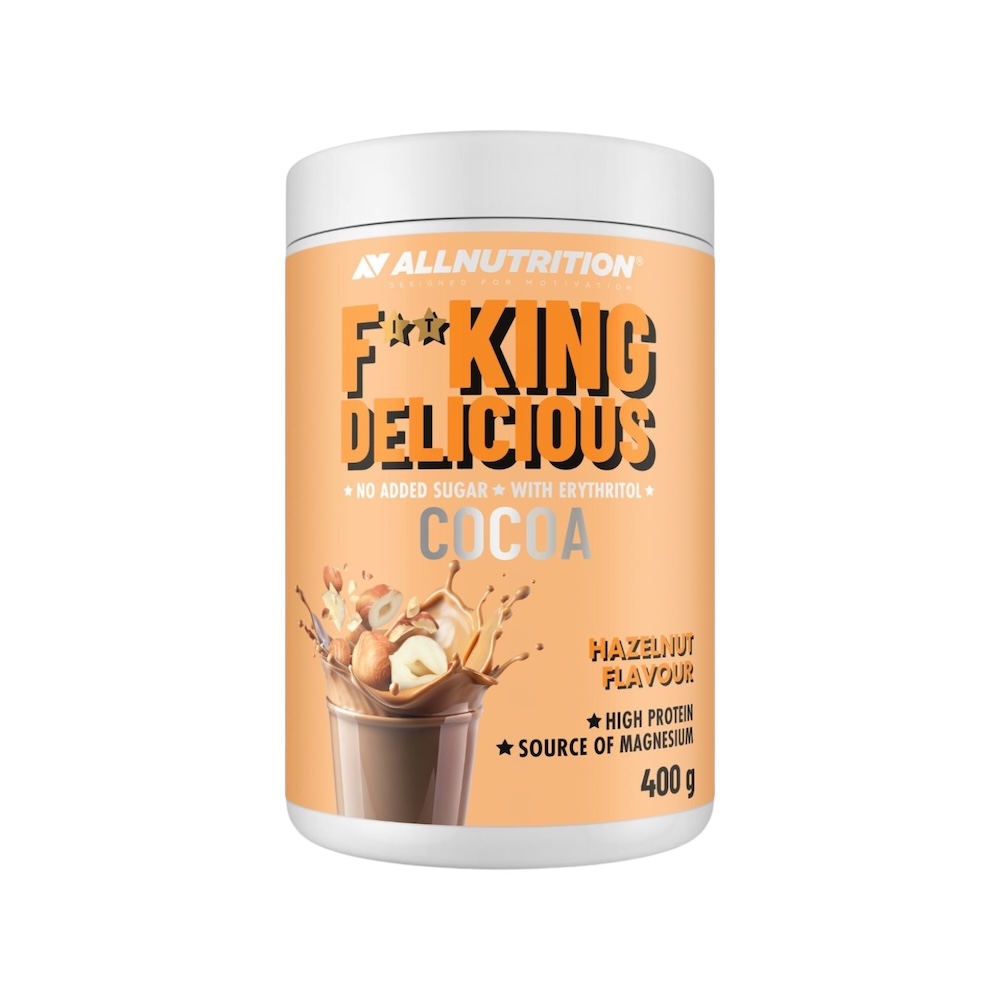 Hazelnut Fitking Delicious Cocoa Allnutrition 400g Hazelnut Fitking Delicious Cocoa Allnutrition 400g