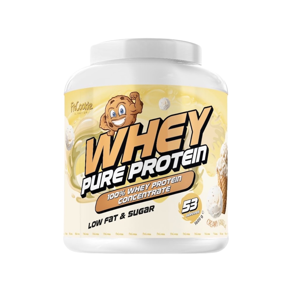 Whey Pure Protein 1.6kg - FitCookie - Creamy Vanilla