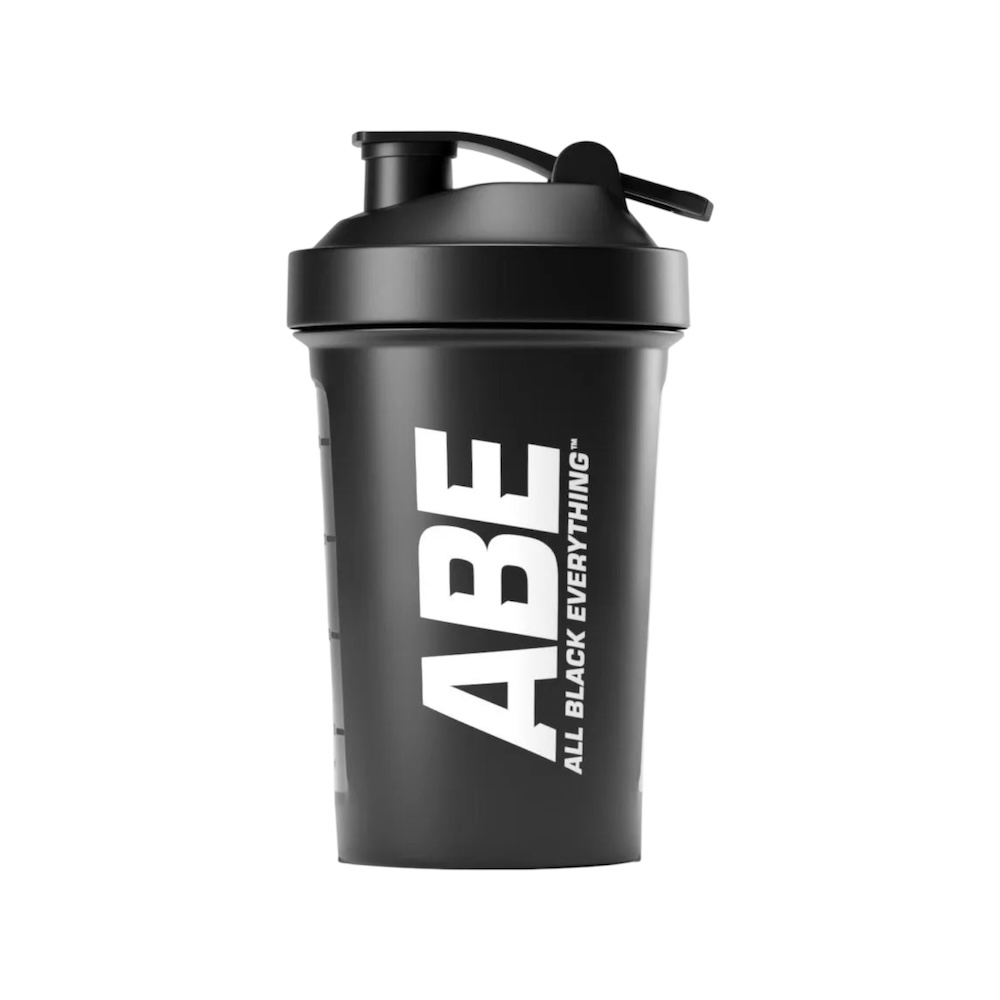 Abe Plastic Shaker Black Applied Nutrition 400ml Abe Plastic Shaker Black Applied Nutrition 400ml