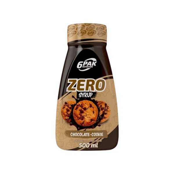 Chocolate Cookie Zero Syrup Sauce 6pak Nutrition 500ml Chocolate Cookie Zero Syrup Sauce 6pak Nutrition 500ml