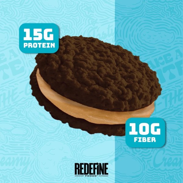 Chocolate Peanut Butter Redefine Foods Oatmeal Protein Pie Info2 70g