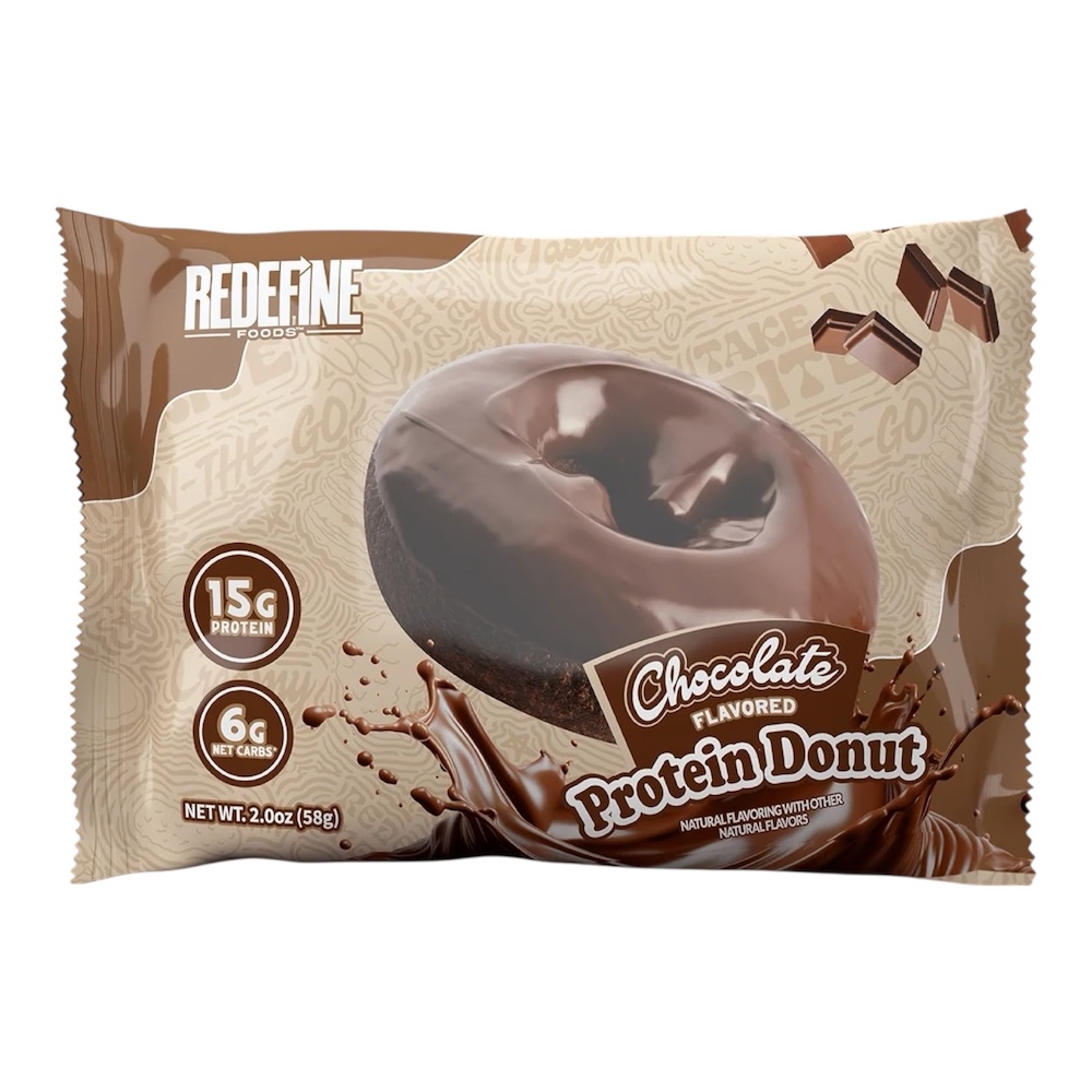 Chocolate Rdefine Foods Protein Donut 58g Chocolate Rdefine Foods Protein Donut 58g