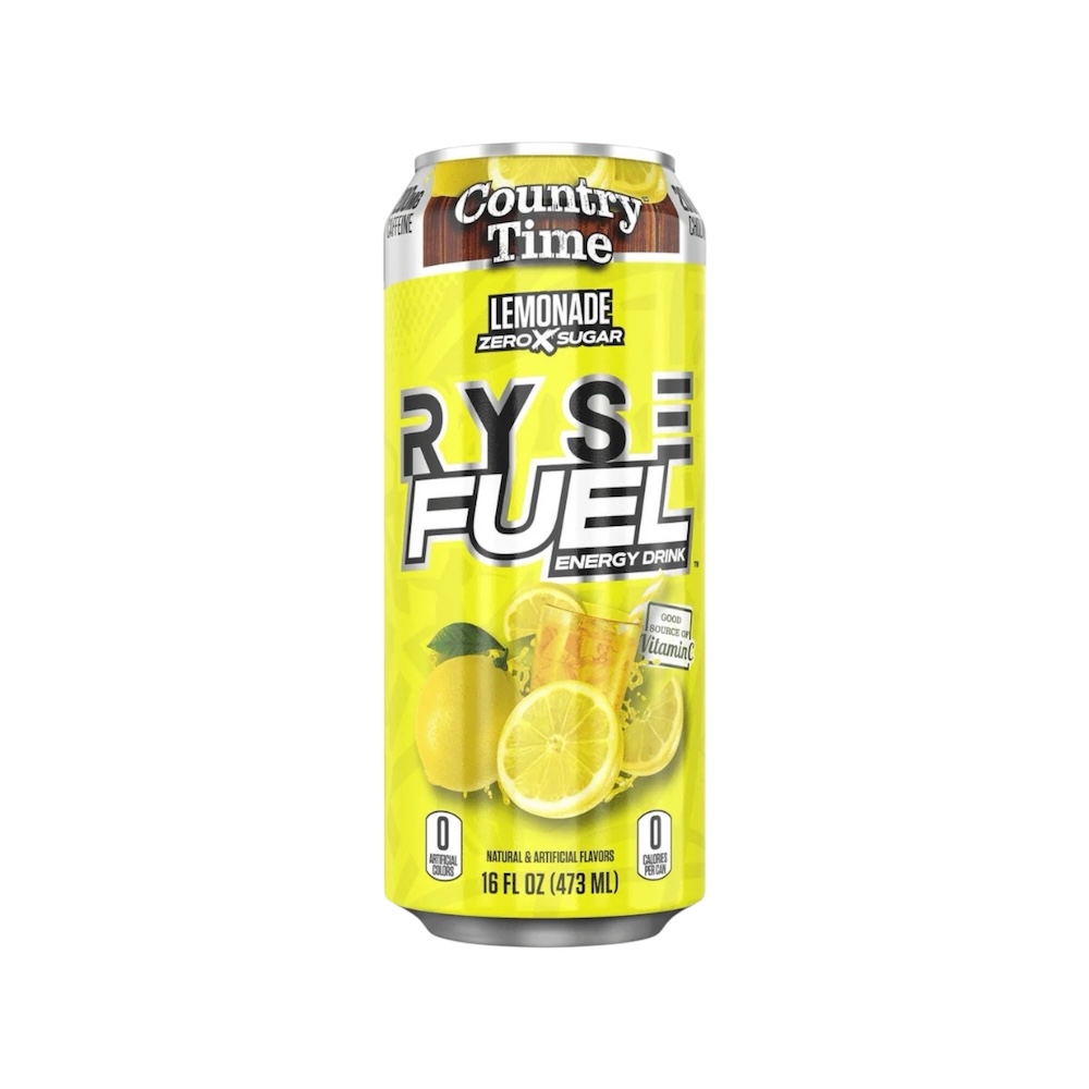 Country Time Lemonade Ryse Fuel Energy Drink Ryse Supps 500ml