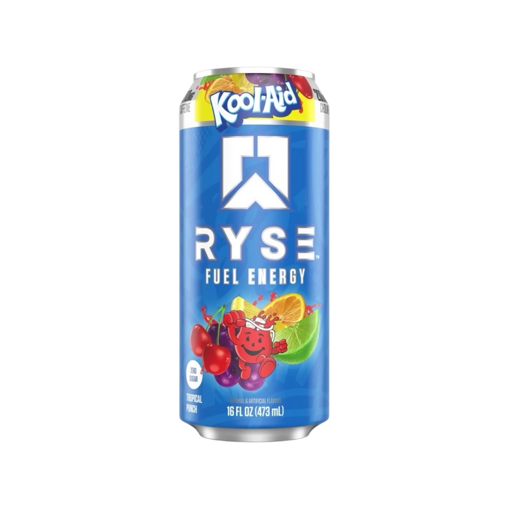 Kool Aid Tropical Punch Ryse Fuel Energy Drink Ryse Supps 500ml Kool Aid Tropical Punch Ryse Fuel Energy Drink Ryse Supps 500ml