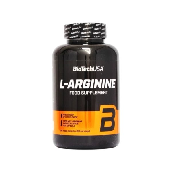 L Arginine Biotech Usa Biotechusa 90 Mega Caps L Arginine Biotech Usa Biotechusa 90 Mega Caps