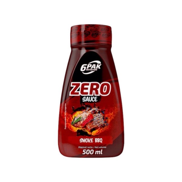 Smoke Bbq Zero Sauce 6pak Nutrition 500ml