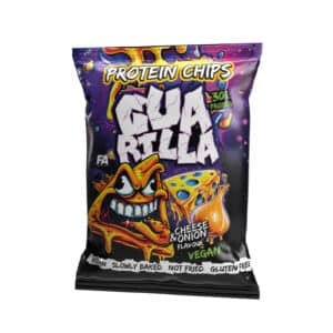 Cheese Onion Guarilla Protein Chips Fitness Authority Fa 60g
