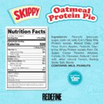 Chocolate Peanut Butter Redefine Foods Oatmeal Protein Pie Info 70g