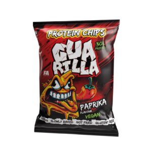 Paprika Guarilla Protein Chips Fitness Authority Fa 60g