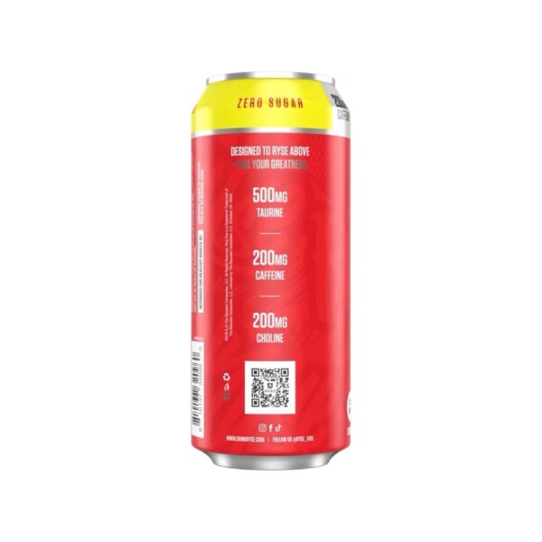 Ring Pop Cherry Ryse Fuel Energy Drink Ryse Supps Info 500ml