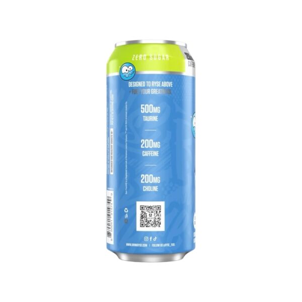 Sour Punch Blue Raspberry Ryse Fuel Energy Drink Ryse Supps Info 500ml
