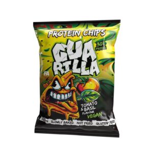Tomato Basil Guarilla Protein Chips Fitness Authority Fa 60g