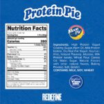 Vanilla Redefine Foods Protein Pie Moon Pie Info 66g